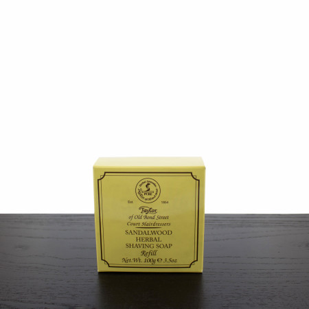 Taylor of Old Bond Street Shaving Soap Refill, Sandalwood